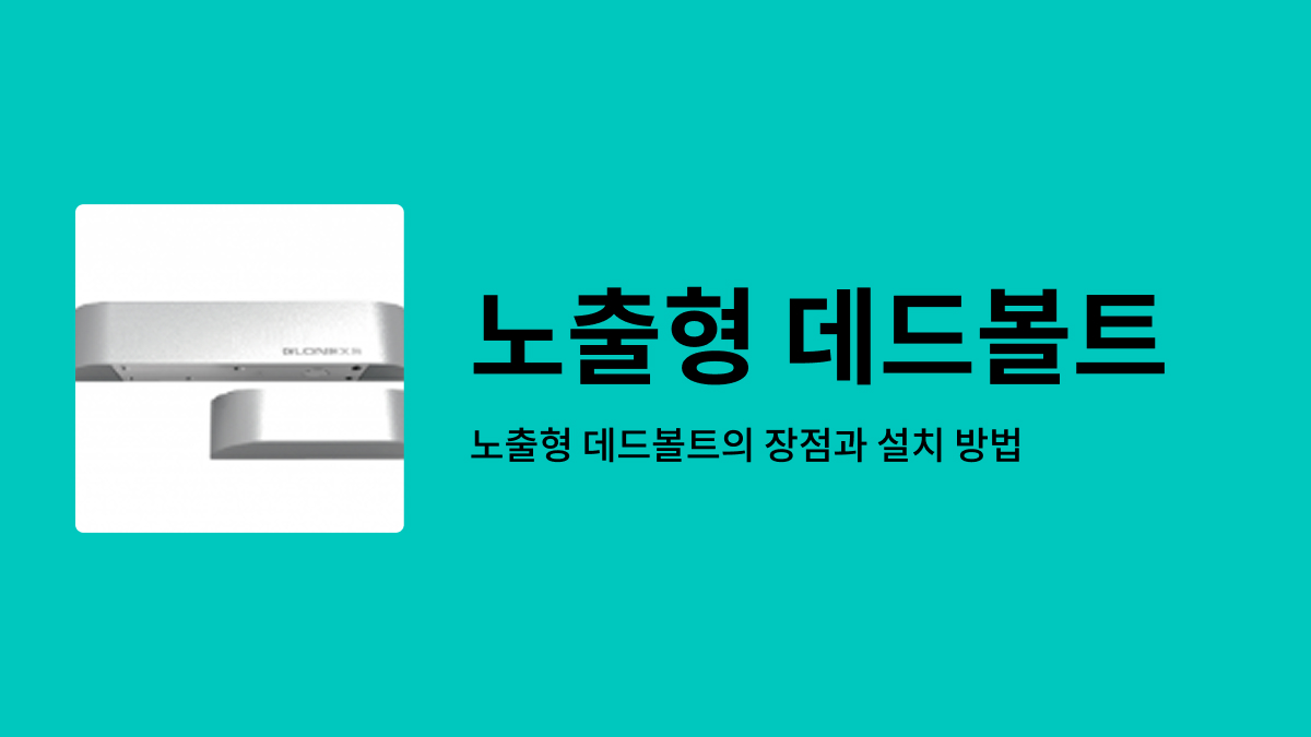 노출형 데드볼트