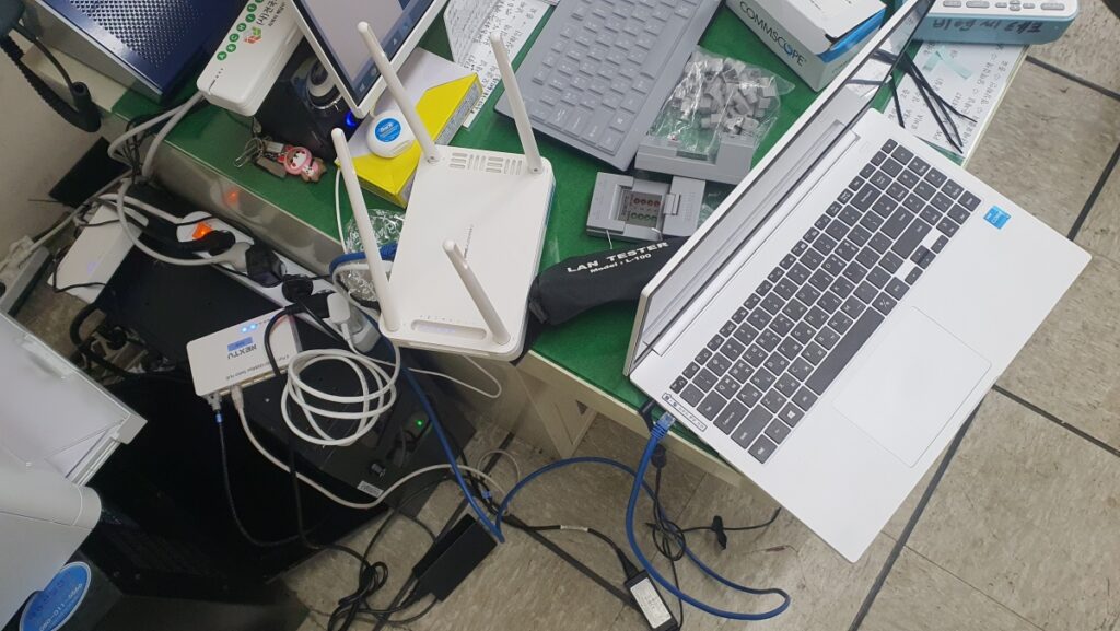 공유기 중복 게이트웨이 점검