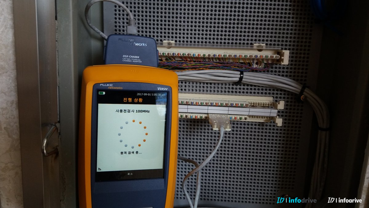 FLUKE VERSIV를 이용한 사용전검사 테스트
