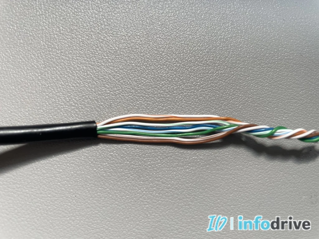 T568B 랜선 페어 순서